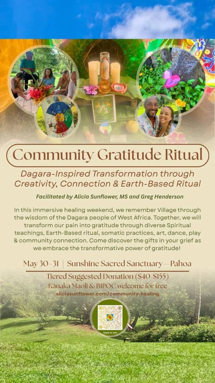 Community Gratitude Ritual