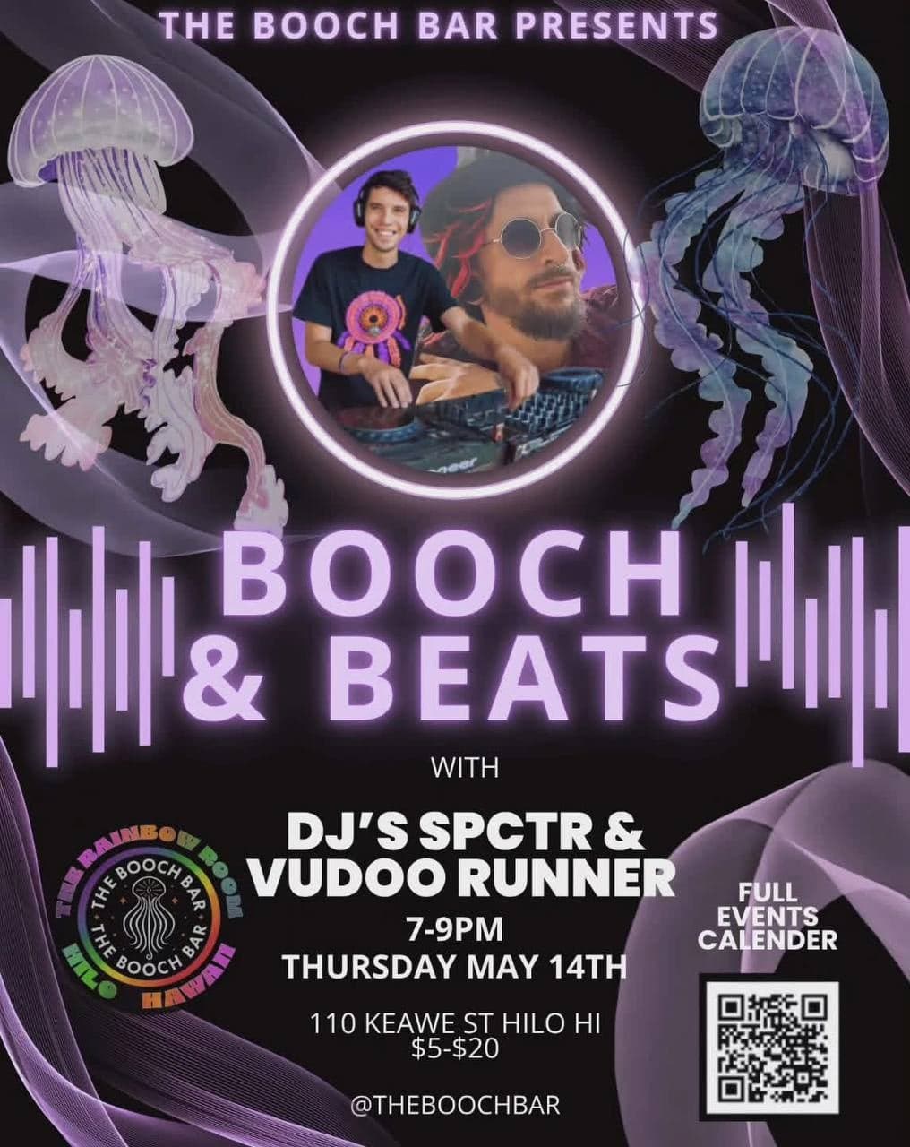 Booch & Beats with DJs SPCTR & Vudoo Runner