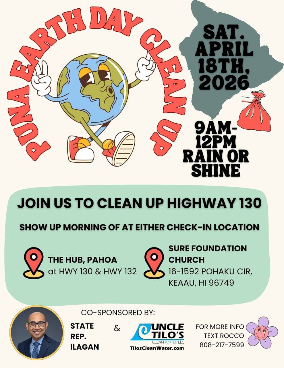 Puna Earth Day Clean Up