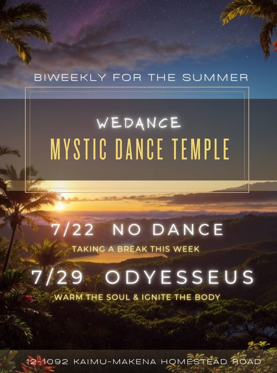 WeDance at Mystic Dance Temple — No Dance (Break)