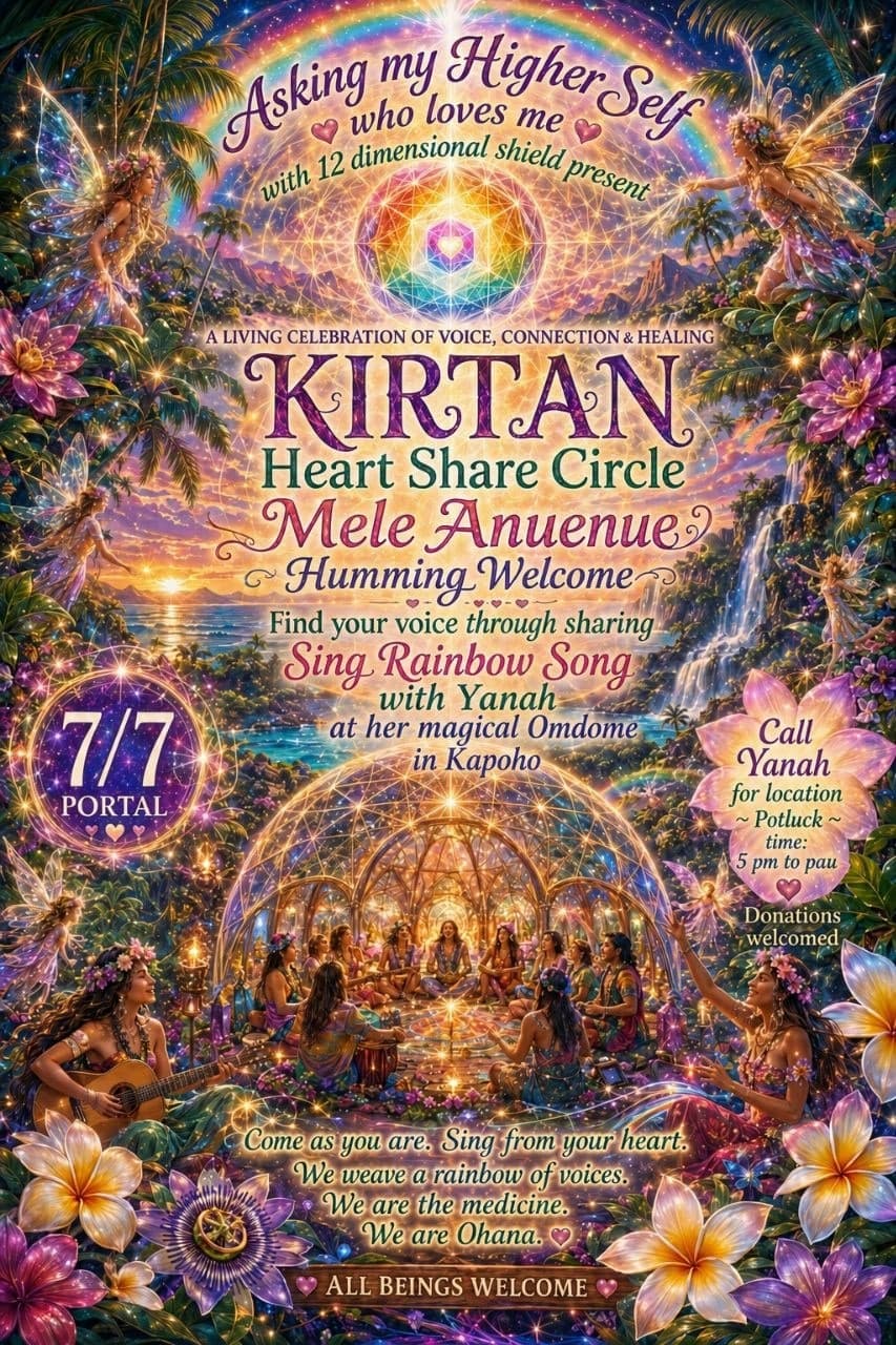 Kirtan Heart Share Circle with Yanah