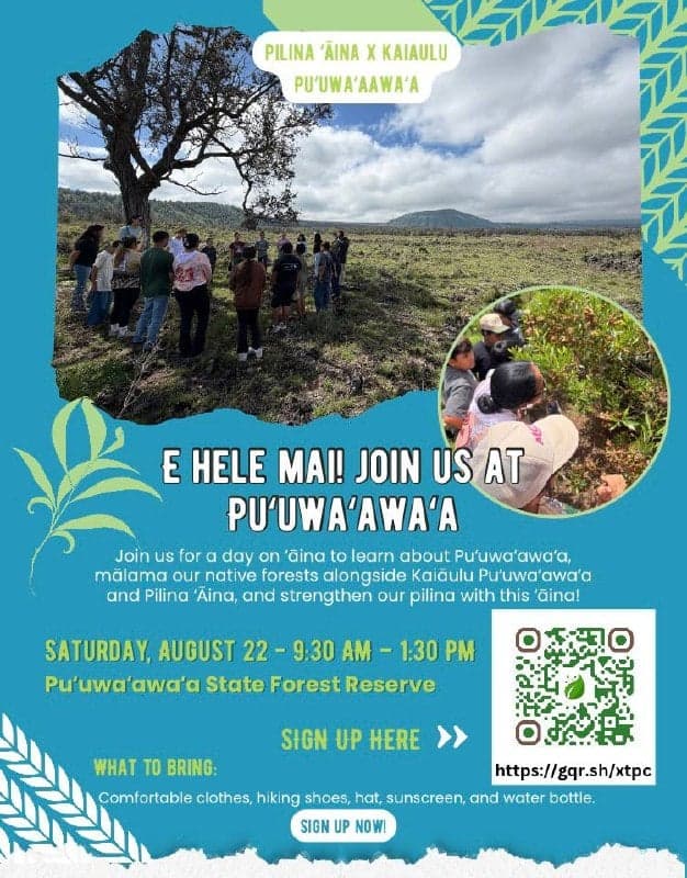 Volunteer This Week: 1 Mālama ʻĀina Day You’ll Love (Aug 21–28)