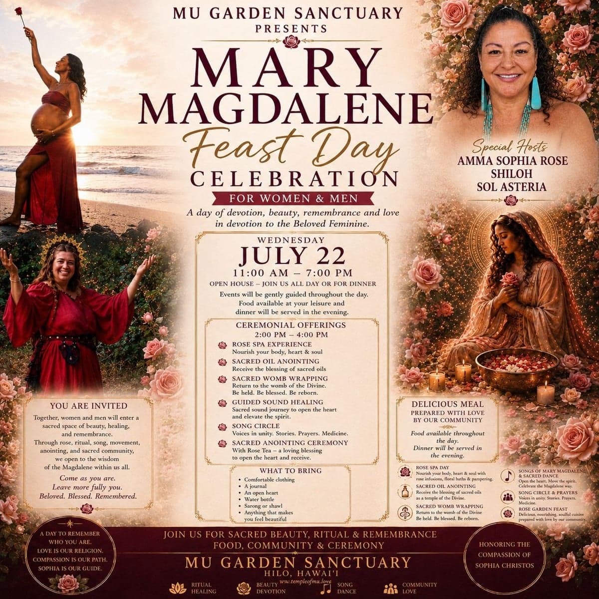 Mary Magdalene Feast Day Celebration