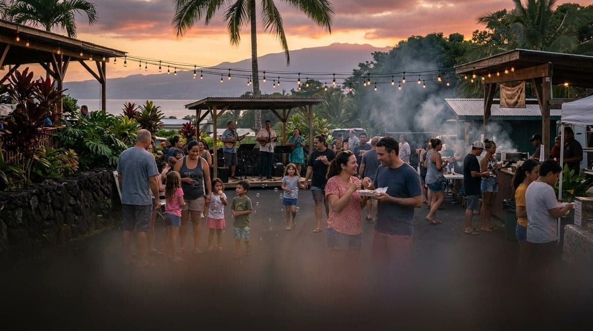 Hilo Glows on Fridays: FRIDAY NIGHT MARKET AT THE HILO TOWN MARKET (Aug 14, 2026)