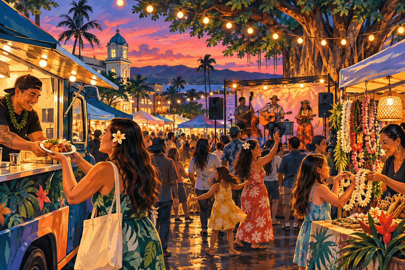 Hilo Town Market: Big Island’s Premier Night Market & Music Hub
