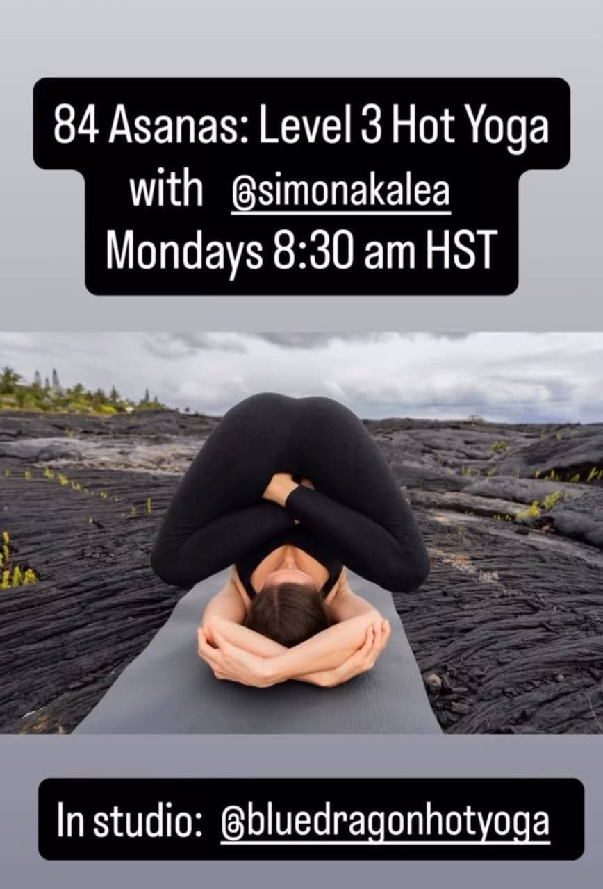 84 Asanas: Level 3 Hot Yoga with Simona Alladio