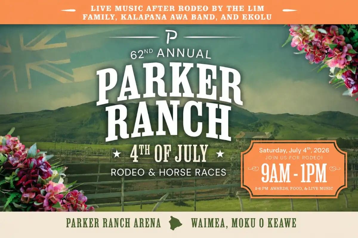 62nd ANNUAL PARKER RANCH 4TH OF JULY RODEO AND HORSE RACES