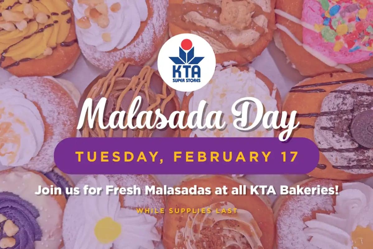Malasada Day at KTA!