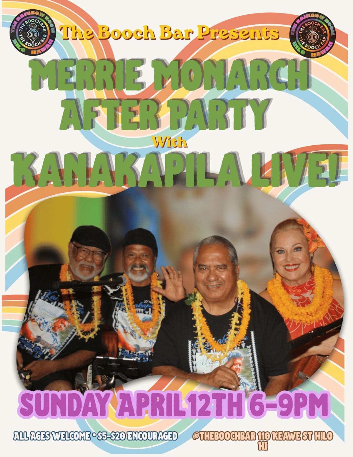 Merrie Monarch Afterparty w/ Kanakapila LIVE